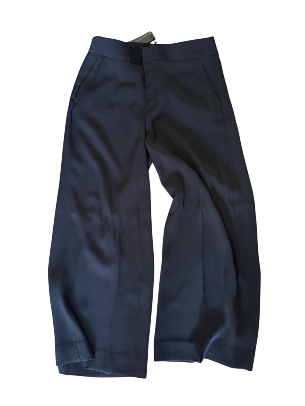 NWT Banana Republic Black Wide-Leg Dress Pants Size 10